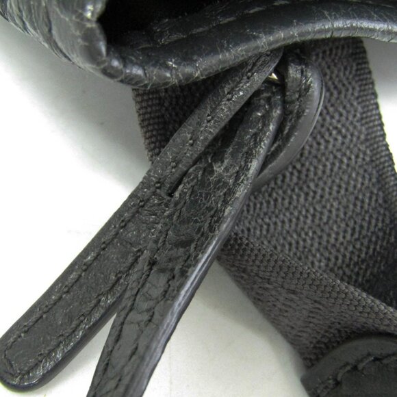 BALENCIAGA Gray Leather Shoulder Bag - Picture 11 of 15